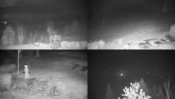 Sdružený snímek okolí chaty Myslivna