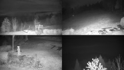 Sdružený snímek okolí chaty Myslivna