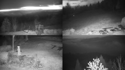 Sdružený snímek okolí chaty Myslivna