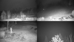 Sdružený snímek okolí chaty Myslivna