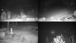 Sdružený snímek okolí chaty Myslivna