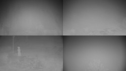 Sdružený snímek okolí chaty Myslivna