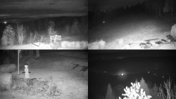 Sdružený snímek okolí chaty Myslivna