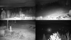 Sdružený snímek okolí chaty Myslivna