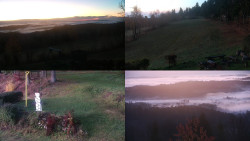 Sdružený snímek okolí chaty Myslivna