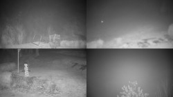 Sdružený snímek okolí chaty Myslivna