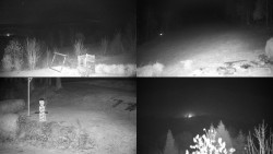 Sdružený snímek okolí chaty Myslivna