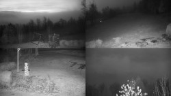 Sdružený snímek okolí chaty Myslivna