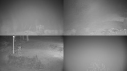 Sdružený snímek okolí chaty Myslivna