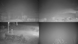 Sdružený snímek okolí chaty Myslivna