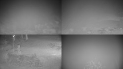 Sdružený snímek okolí chaty Myslivna