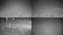 Sdružený snímek okolí chaty Myslivna