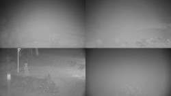 Sdružený snímek okolí chaty Myslivna