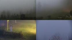 Sdružený snímek okolí chaty Myslivna