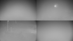 Sdružený snímek okolí chaty Myslivna