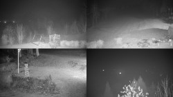 Sdružený snímek okolí chaty Myslivna