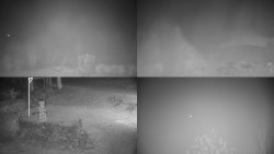 Sdružený snímek okolí chaty Myslivna