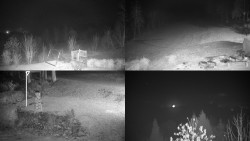 Sdružený snímek okolí chaty Myslivna