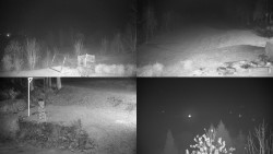 Sdružený snímek okolí chaty Myslivna