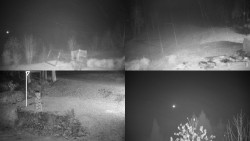 Sdružený snímek okolí chaty Myslivna