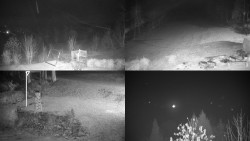 Sdružený snímek okolí chaty Myslivna