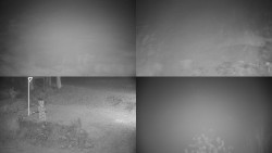 Sdružený snímek okolí chaty Myslivna