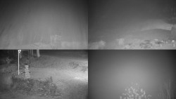 Sdružený snímek okolí chaty Myslivna