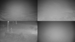 Sdružený snímek okolí chaty Myslivna