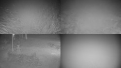 Sdružený snímek okolí chaty Myslivna