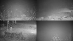 Sdružený snímek okolí chaty Myslivna