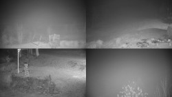 Sdružený snímek okolí chaty Myslivna