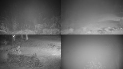 Sdružený snímek okolí chaty Myslivna