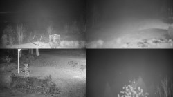 Sdružený snímek okolí chaty Myslivna