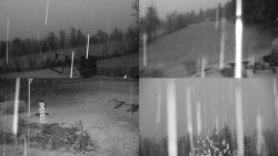 Sdružený snímek okolí chaty Myslivna