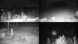 Sdružený snímek okolí chaty Myslivna