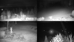 Sdružený snímek okolí chaty Myslivna