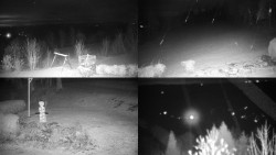 Sdružený snímek okolí chaty Myslivna