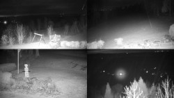 Sdružený snímek okolí chaty Myslivna