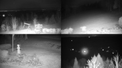 Sdružený snímek okolí chaty Myslivna