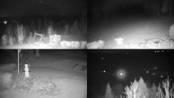 Sdružený snímek okolí chaty Myslivna