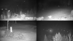 Sdružený snímek okolí chaty Myslivna