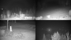 Sdružený snímek okolí chaty Myslivna