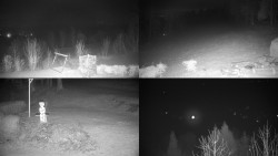 Sdružený snímek okolí chaty Myslivna