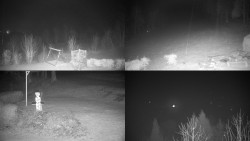 Sdružený snímek okolí chaty Myslivna