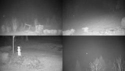 Sdružený snímek okolí chaty Myslivna