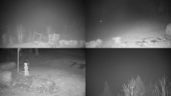 Sdružený snímek okolí chaty Myslivna