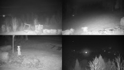 Sdružený snímek okolí chaty Myslivna