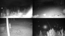 Sdružený snímek okolí chaty Myslivna