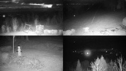 Sdružený snímek okolí chaty Myslivna