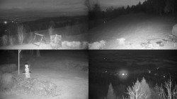 Sdružený snímek okolí chaty Myslivna